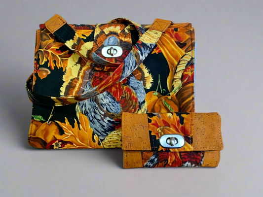 Fall Purse and Wallet set